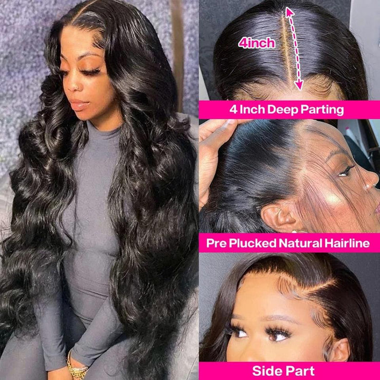 Cheap Body Wave Lace Front Wig 13x4 HD  Lace Frontal - JYBRAND 